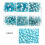 6 Grids 3D Crystal Diamond Nail Art Decorations-phantom purple 7
