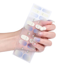 22 stuks zelfklevende nagellaksticker-Stijl ZH0194