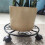 Plant Stand with Wheels Plant Support Heavy Duty Rolling-A 5