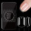 Durable Clear Gel Nails Nail DIY Art Extensions Suitable for-08 1