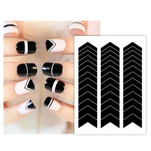 Versatile Self-Adhesive Nail Art Stickers for Different Nail-9A 2