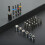 50pc Screwdriver Bit Kit Magnetic Extension Bit Holder with 5