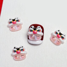 10Pcs Chinese Dragon Nail Art Charms 3D New Year Colorful-04A