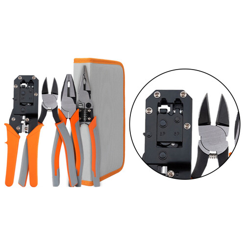 Complete Electrician Tool Set Magnetic Pliers Wire-5 piece set