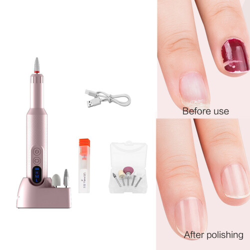 Elektrische nagelboor Schuurmachine Nagelmanicure-Wit 2