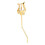 Saxophon-Notenclip, Gold, stabiler Griff, 2