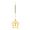 Saxophon-Notenclip, Gold, stabiler Griff, 8