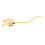 Saxophon-Notenclip, Gold, stabiler Griff, 9