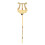 Saxophon-Notenclip, Gold, stabiler Griff, 10