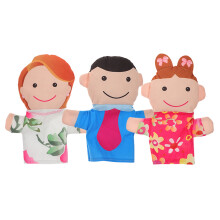 12 Stuks Handpop Moeder Vader Educatief Speelgoed Voor Kinderen
