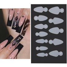Nagelvorm Franse sticker Volledige dekking Valse nagel Franse-02