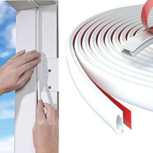 Door Seal Sealing Tape, SelfAdhesive, Window Seal, Front Door Seal (DWhite, 7M)