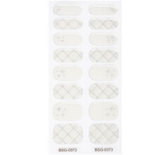 Gel Nail Stickers Semi-Cured Gel Nail Strips Nail-BSG0373