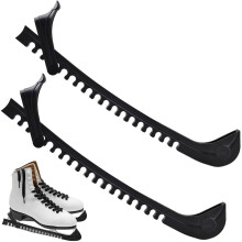 2 Pcs Ice Hockey Skate Skate Protector Ice Skate Protector Ice Skate Protector Hockey Figure Skate Protector for Kids Adults Black