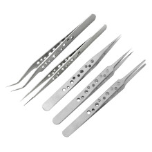 5Pack Professional High Precision Stainless Steel Straight Tip