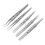 5Pack Professional High Precision Stainless Steel Straight Tip 1
