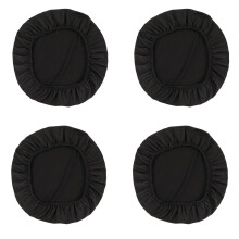 Coprisgabello rotondo, resistente alle pieghe, impermeabile, tessuto jacquard di lusso, elasticizzato e lavabile, coprisgabello da toeletta per