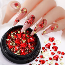 3D Nail Art Rhinestones Studs Luxury Nail Diamonds Nail-C