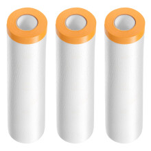 Plastic Film for Car Paint Cover with Adhesive Tape Ref: 9962