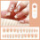 Medium Square Press on Nails Wearable Bow False Nails-C21A 11 1