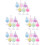 30Stk Mini Bubble Tea Deko, Kunststoff, -Accessoires 6