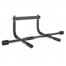 PullUp Bar Door Frame, Premium Pull Up Bar up to 200 kg with NonSlip Handles, PullUp Bar for Door Bar without Assembly and Screws for Home Gym