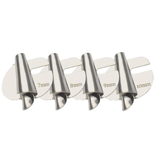 Edelstahl-Nährollsäumerfuß 3-10 mm Langlebiger-B
