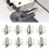 Edelstahl-Nährollsäumerfuß 3-10 mm Langlebiger-B 3