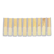 10PCS Professionelle Saxophonblätter 2,5 Stärke Bb