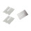 2PCS Acryl Stanzhilfe Platte Leder Stitching-Edelstahl 3