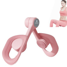 Pelvic Floor Muscle Trainer Women's Thigh Trainer for Female Buttocks Leg Arm Chest Pink