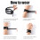 2Pcs Handgelenkstütze Unterstützung Einstellbare 6