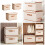 Boîte de rangement de couette, gain de place, sacs-XL 3