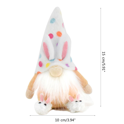 Décorations de Gnomes de pâques, poupée en peluche Tomte-Style B 2