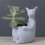 Nordic Kangaroo Shape Ceramic Succulent Planter Animal-white 7