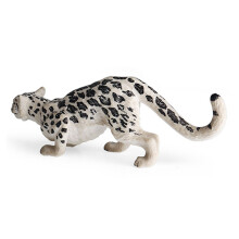 Simulation Snow Leopard Model Gift Cheetah Statue Ornament Decor