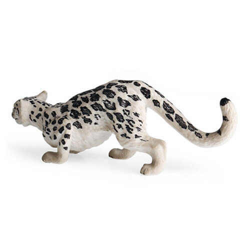 Simulation Snow Leopard Model Gift Cheetah Statue Ornament Decor
