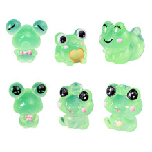 Pack of 6 Cute Nightlight Animal Figurines Luminous Frogs for-1