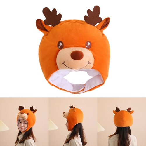 Couvre-chef d'élan de noël de dessin animé, accessoires de 1