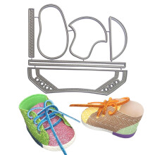 Baby schoen vorm stansmessen koolstofstaal gestanst scrapbooking