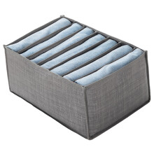 Organisateur de pantalons pliable polyvalent,-grandes 7 grilles