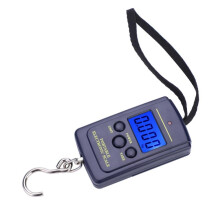 Digital Fishing Scale, 40 kg with LCD Display, 3 Buttons, 4 Units