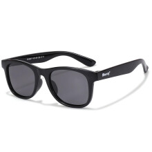 Lino Children's Sunglasses for 36 Years UV400 Polarized Soft Frame Safe and Comfortable Black