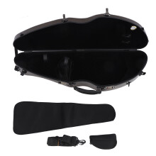 4/4 Violinenkoffer, Braune Kohlefaser, leichte