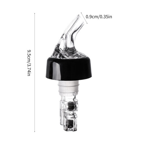 Accurate Drink Dispenser Measured Bottle Pourer Plastic Material 2