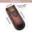 Leather Knife Case for Pocket , Folding , brown, Retro 2