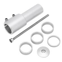 Łatwy w montażu podnośnik kierownicy do roweru szosowego, wytrzymały aluminiowy wspornik mostka rowerowego z regulowaną wysokością, trwały