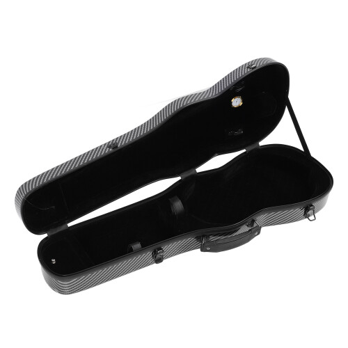 4/4 Violinenkoffer, schwarze Kohlefaser, 1