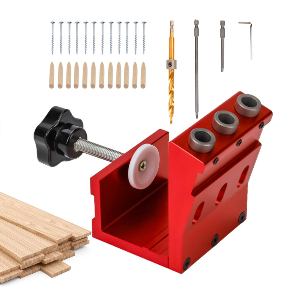 Adjustable Angle Drilling Template Oblique Hole Drilling Guide, Compact Saw Drill Jig For Woodworking And Furniture Making 9001264180966