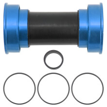 Movimento central leve com rolamentos cerâmicos selados, encaixe por pressão para compatibilidade com pedivelas SRAM GXP, liga de alumínio de alto